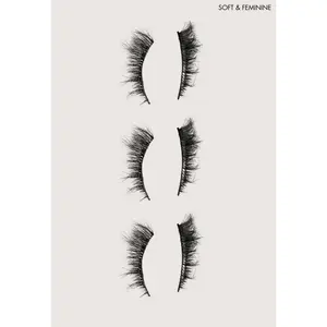 Love Is... Eyelashes - Soft & Feminine Black & Brown Extensions for Everyday Elegance & Special Occasions USA Made