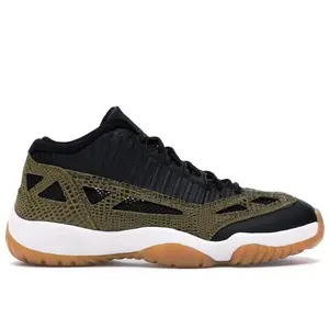 Jordan Men's 11 Retro Low IE Militia Green (2015), from StockX