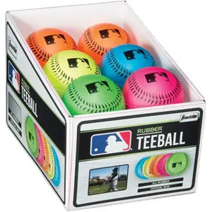 Franklin Sports 23342S4 Soft Strike Rubber Baseball - 1 Ball Per Pack
