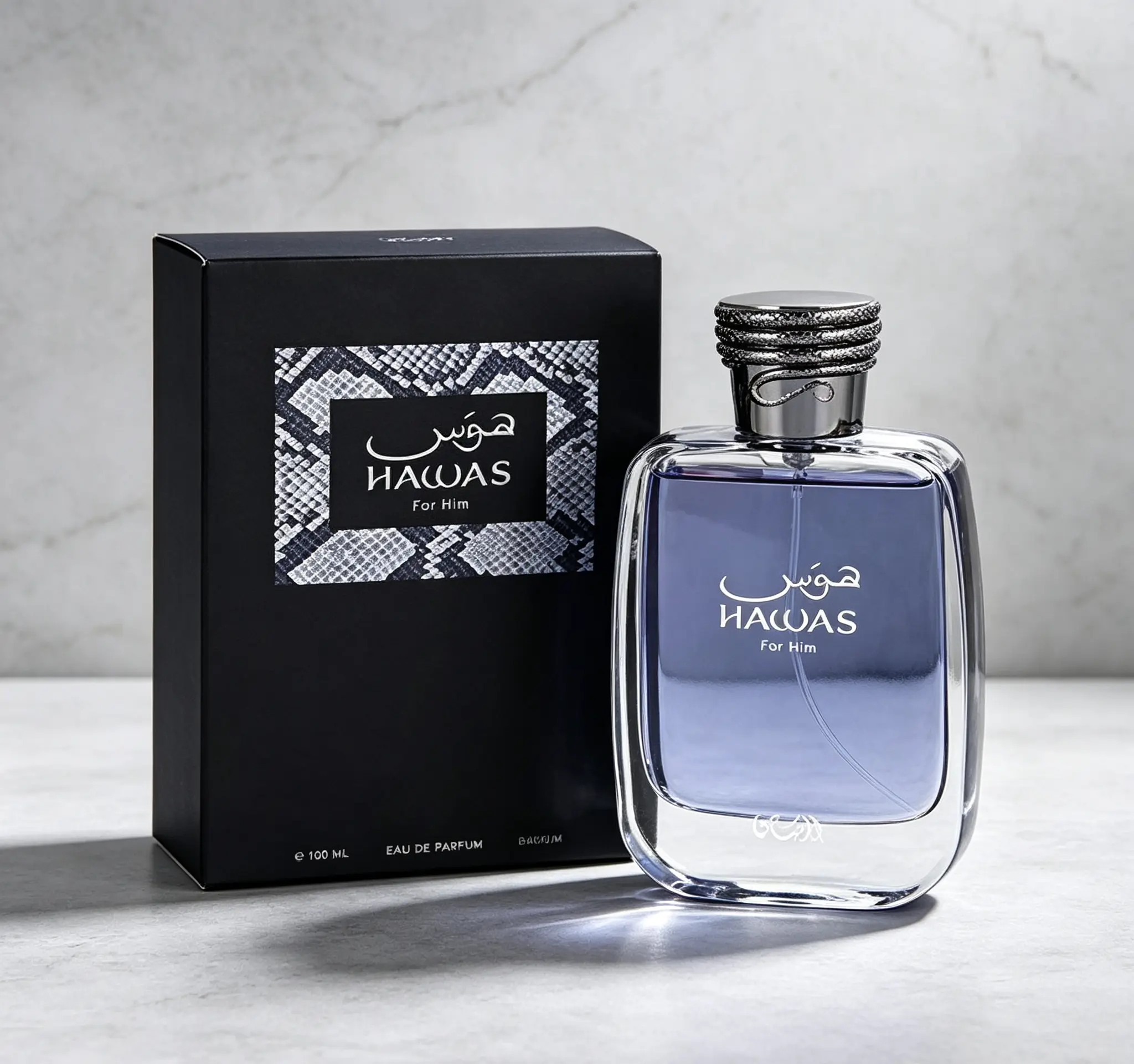 Must-Have Men’s Perfume! Rasasi Hawas for Men EDP Fresh Long-Lasting Luxury Arabic Aquatic Cologne