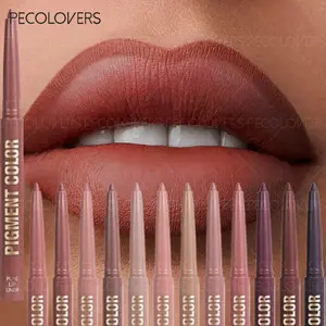 Waterproof Matte Lip Liner, long Lasting Lip Stick, Smooth，Non-Stick, Moisturizing Lipstick, Lipliner