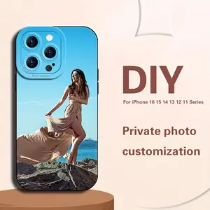Custom Photo Phone Case – Please Send Image After Purchase.Custom DIY Phone Cases Suitable for Iphone 17, 16, 15, 14, 13, 12, 11, XR, Xs Pro Max, Mini, 7/8 Plus, Featuring Personalized Angel Eye Designs with a Black Border And Plush Interior.