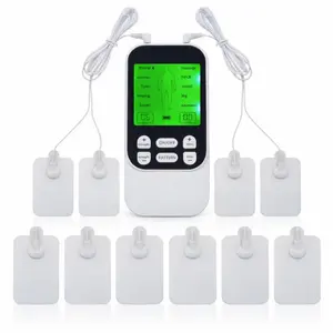 2026 Muscle Massage Unit, 10 Modes Dual Channel, 30 Intensity Levels, Compact Rechargeable Body Massager with 10 Pads