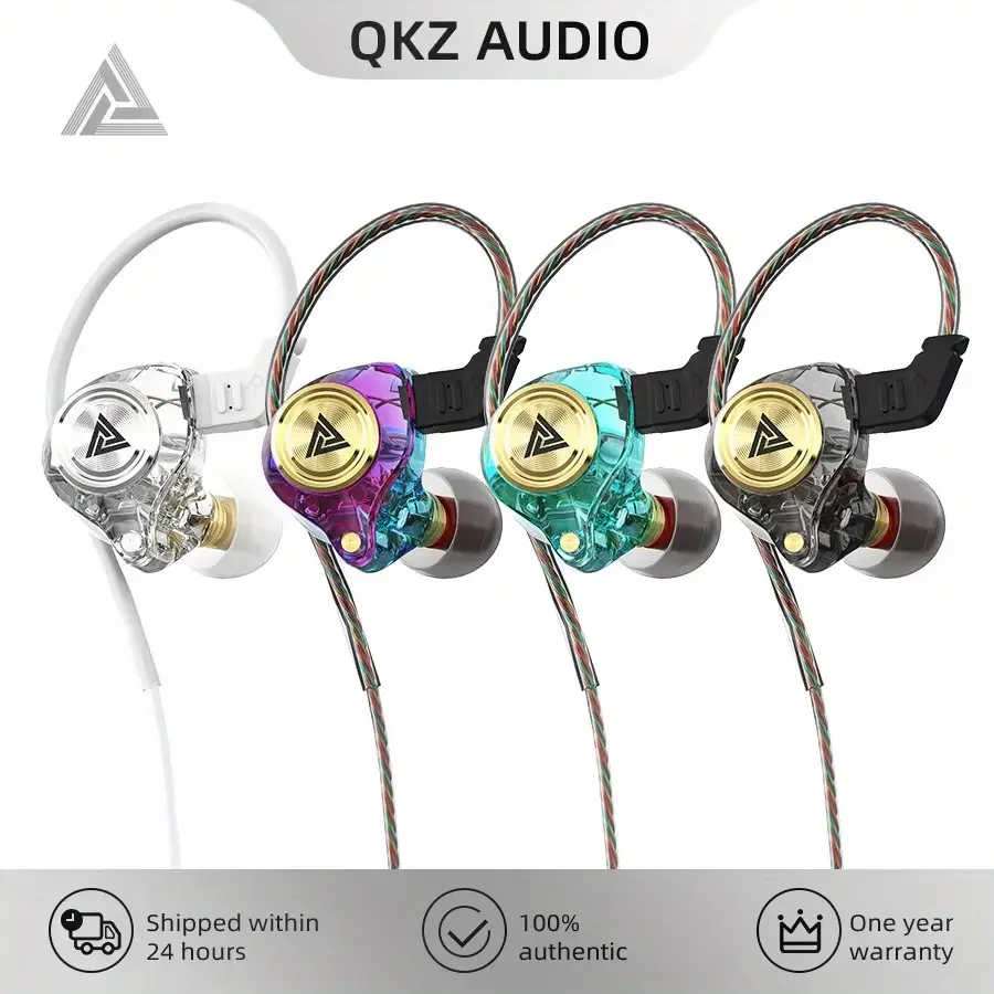 QKZ AK3 FiLe pro Earphones Bass Earbuds In Ear Monitor Headphones Sport Noise Cancelling HIFI Headset New Arrival!,gifts for men,christmas gifts,gaming earbuds Audio Electronic