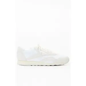 Reebok Men's Light Gray Classic Nylon Vintage Suede Shoes - Multicolor