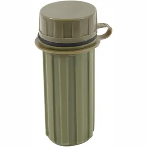 Olive Drab - Matches Container Tactical Waterproof Camping Gear