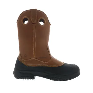 Wolverine Swampmonster WP Steel Toe W05699 Mens Brown Work & Safety Boots