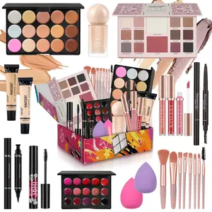 Women Teens Makeup Kit Full Set Eyeshadow Foundation Gift for Teenagers 14-16 Years Old Girls Complete Cosmetics Set