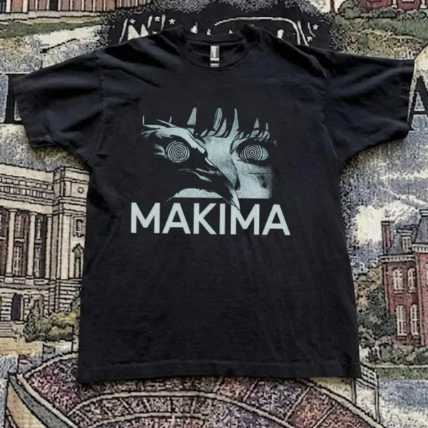 Chainsaw Man Makima Eyes Anime Graphic Tee
