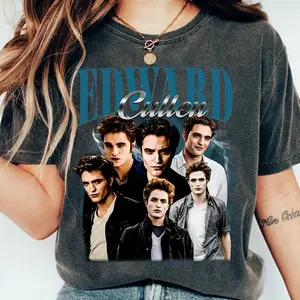 Vintage Edward Cullen Bootleg Twilight Movie T-Shirt, Bella Swan Sweatshirt, The Twilight Saga Jacob Loca 90s Shirt, Comfort Cloud Tee Movie Tee, Gift For Men & Women
