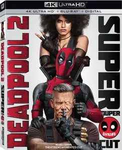 Deadpool 2  [4K ULTRA HD BLU-RAY MOVIE] 4K Mastering, Dolby, Subtitled, Widescreen