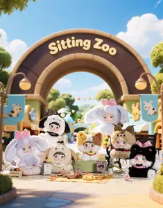 Nuomi'er Sitting Zoo Series Plush Blind Boxes