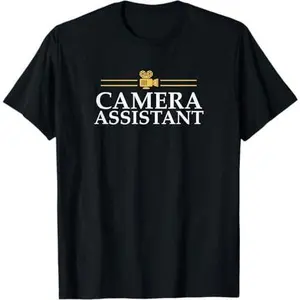 Camera Assistant Film-Crew Filmmaker Shirt T-Shirt