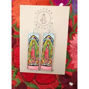 Prayer Candle Earrings