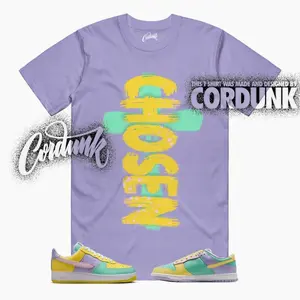 Dunk Easter Air Force 1 Emerald Rise Yellow Pulse Hydrangeas Pink Foam White 2026 Low T Shirt Match CHOSEN, Gift For Him, Gift For Her. 3XB