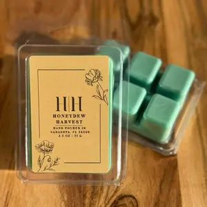 H|H Honeydew Harvest 2.5oz 71g Scented Wax Cubes for Home Fragrance Hand Poured in Sarasota,FL