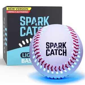 Spark Catch Baseball (Impact-Activated) - Ice Blue - Real Baseball Feel, Impact Tested, Perfect Gift for Baseball Enthusiasts