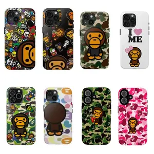 The Baby Monkey Milo phone Cases For iPhone 12/13/14/15/16/17 Promax Pro Plus and 17 Air , Perfect for Her/Him fashionable gift