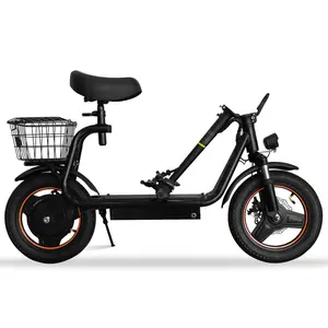 Electric Scooter for Adults with Seat High Performance Foldable 500W Motor 25KM/H 10.4Ah Battery Urban Commuting