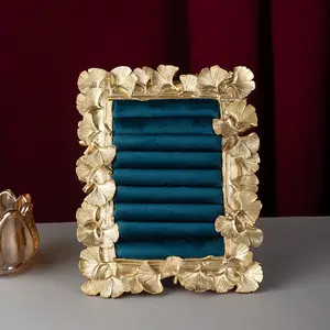 Blue Large Capacity Ring Storage Display Rack, Jewelry Stall Organizer, Window Display Prop, Essential for Jewelers and Retail Shops