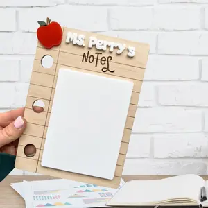 Personalized Teacher Notepad, Dry Erase Notepad, Custom Teacher Gift, Teacher Appreciation Gift, Back To School Gifts, Teaching Gifts