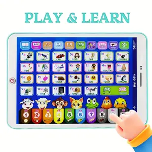 Kids Interactive Toy with Music & Touchscreen, Educational Learning Machine for Ages 3-6, Ideal Holiday Gift, Electronic Teaching Tablet