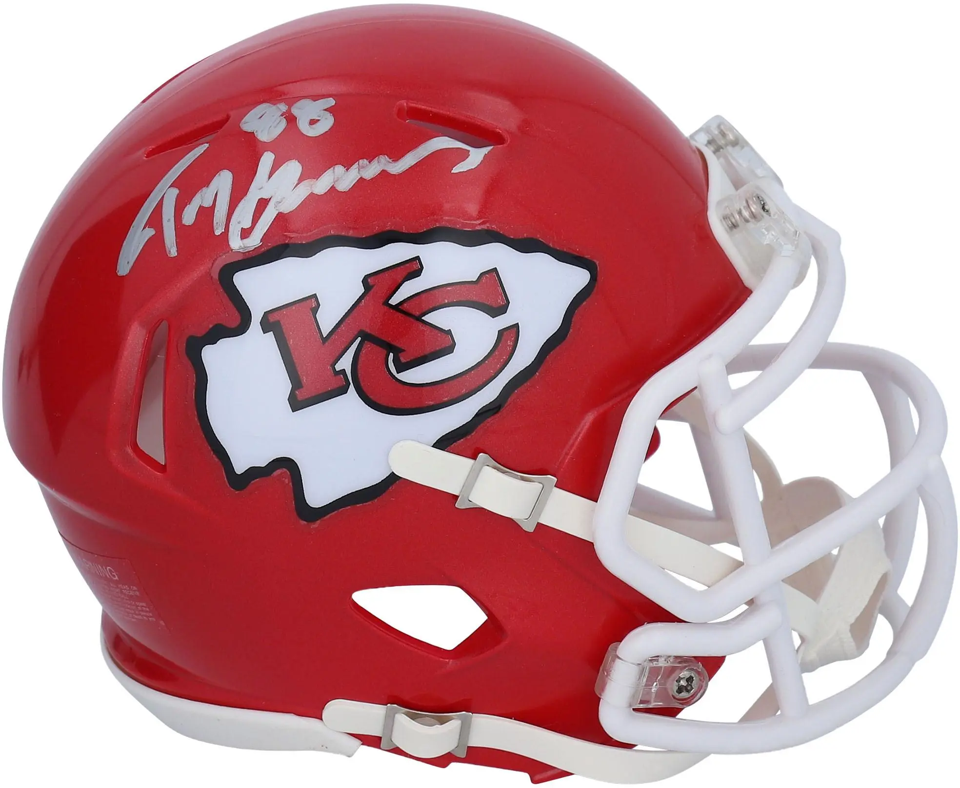 Tony Gonzalez Kansas City Chiefs Autographed Riddell Speed Mini Helmet - Fanatics Authentic Certified