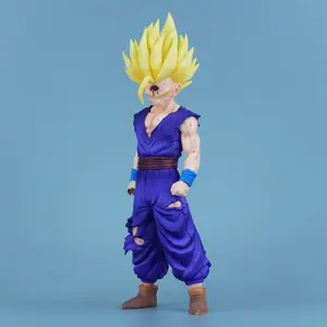 Dragon Ball Gohan Figure Super Saiyan Battle Damaged Collectible Statue, Anime Fan Collectible, Perfect Gift for Dragon Ball Fans