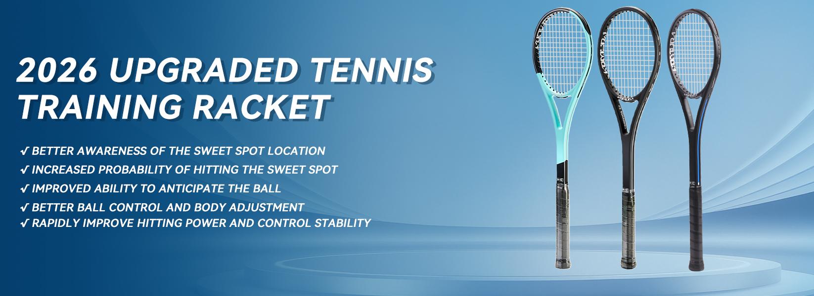Sweet Tennis Racket Professional Training Machine for Singles Tennis Practice (New Model)