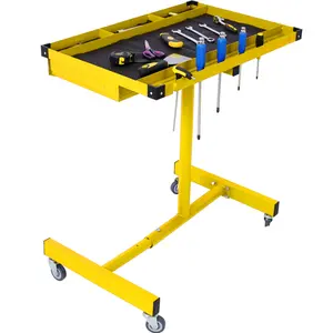 Home anti-static drawer workbench, cold rolled steel frame quick assembly tool storage desk, home office workshop multi scene adaptation operation desk
