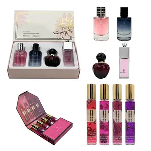 Women's Mini Perfume Collection Natural Floral & Fruity Fragrance Daily Spray 4 x 30ml Portable Perfume Kit Thanksgiving Christmas Valentine's Day Gift