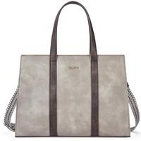 grey With Dark Coffee