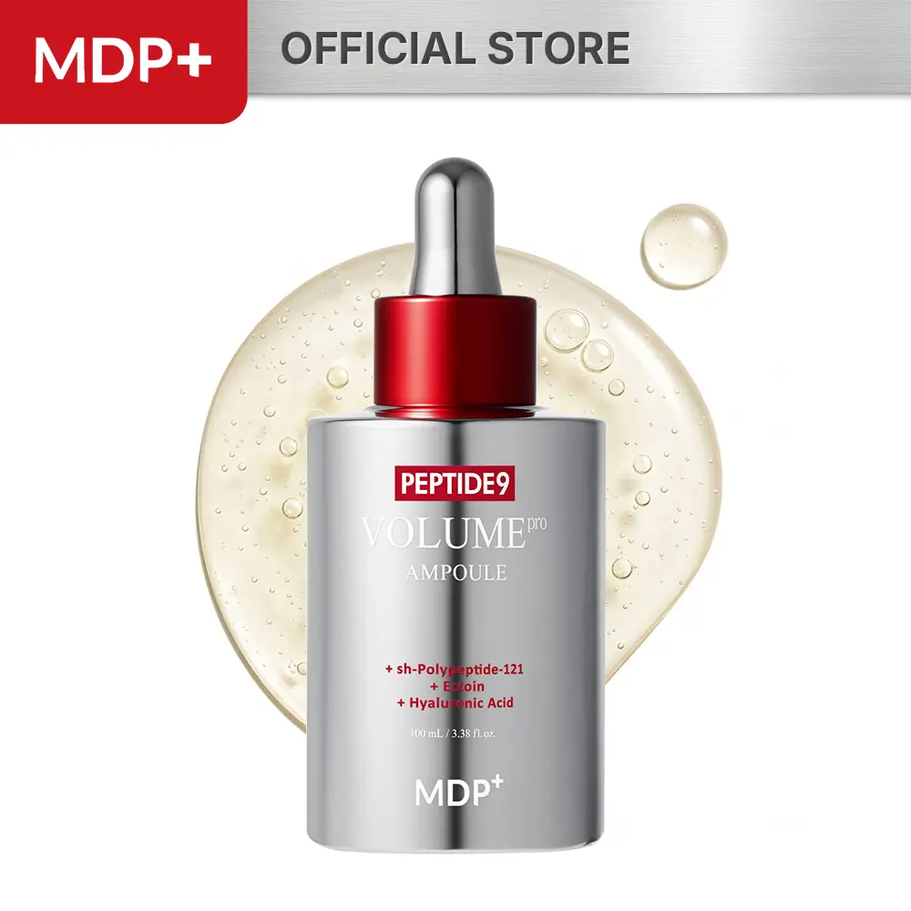 [MDP+ Official] MDP+ Peptide 9 Volume Ampoule Pro | Korean Serum With Hyaluronic Acid, Anti Aging Face Serum for Firm, Hydrated Skin