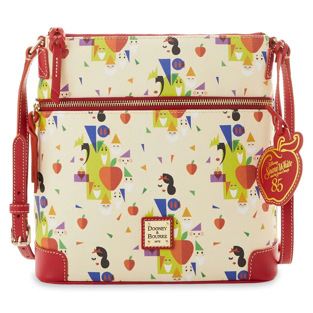 Pre-owned Dooney & Bourke Leather, Pvc, Cotton Crossbody bags Snow White And The Seven Dwarfs 85th Anniversary Crossbody Women's Bag