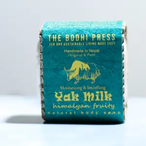The Bodhi Press, Natural Yak Milk Soap, Eco-Friendly Himalayan Natural Fruity Soap I Gentle and Mild 100G
