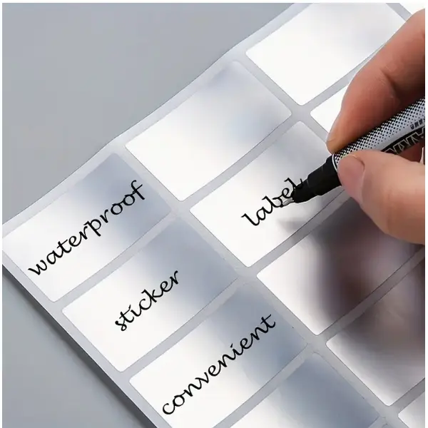 Waterproof Labels/Stickers, 160 Pieces