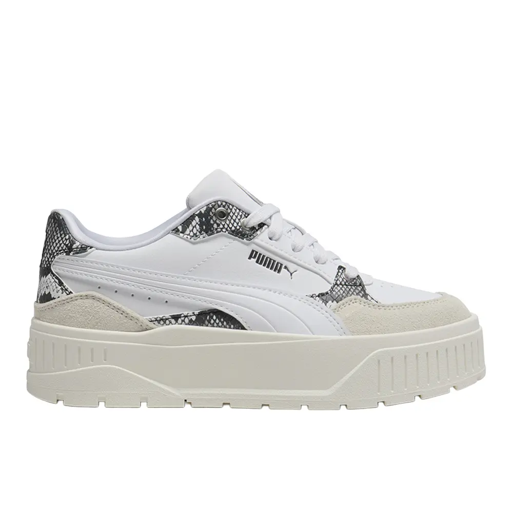 PUMA Womens Karmen Ii Idol Chic Platform Sneakers Shoes Casual - White PUMA Womens Karmen Ii Idol Chic Platform Sneakers Shoes Casual - White