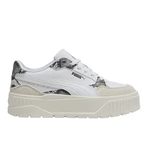 PUMA Womens Karmen Ii Idol Chic Platform Sneakers Shoes Casual - White PUMA Womens Karmen Ii Idol Chic Platform Sneakers Shoes Casual - White