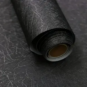 Self-Adhesive Textured Wallpaper Roll, Decorative Wall Covering for Living Room & Kitchen, Easy Installation, Multi-Purpose Home Decoration Accessory