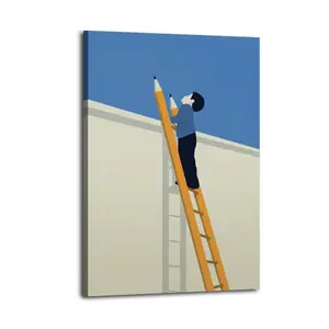 Education Is The Most Powerful Weapon Classroom Educational (2) Gift For Friend Poster Bed Room Living Room Decor Modern Aesthetic Modern Aesthetic Office Gym Art Posters For Dorm Wall Decor