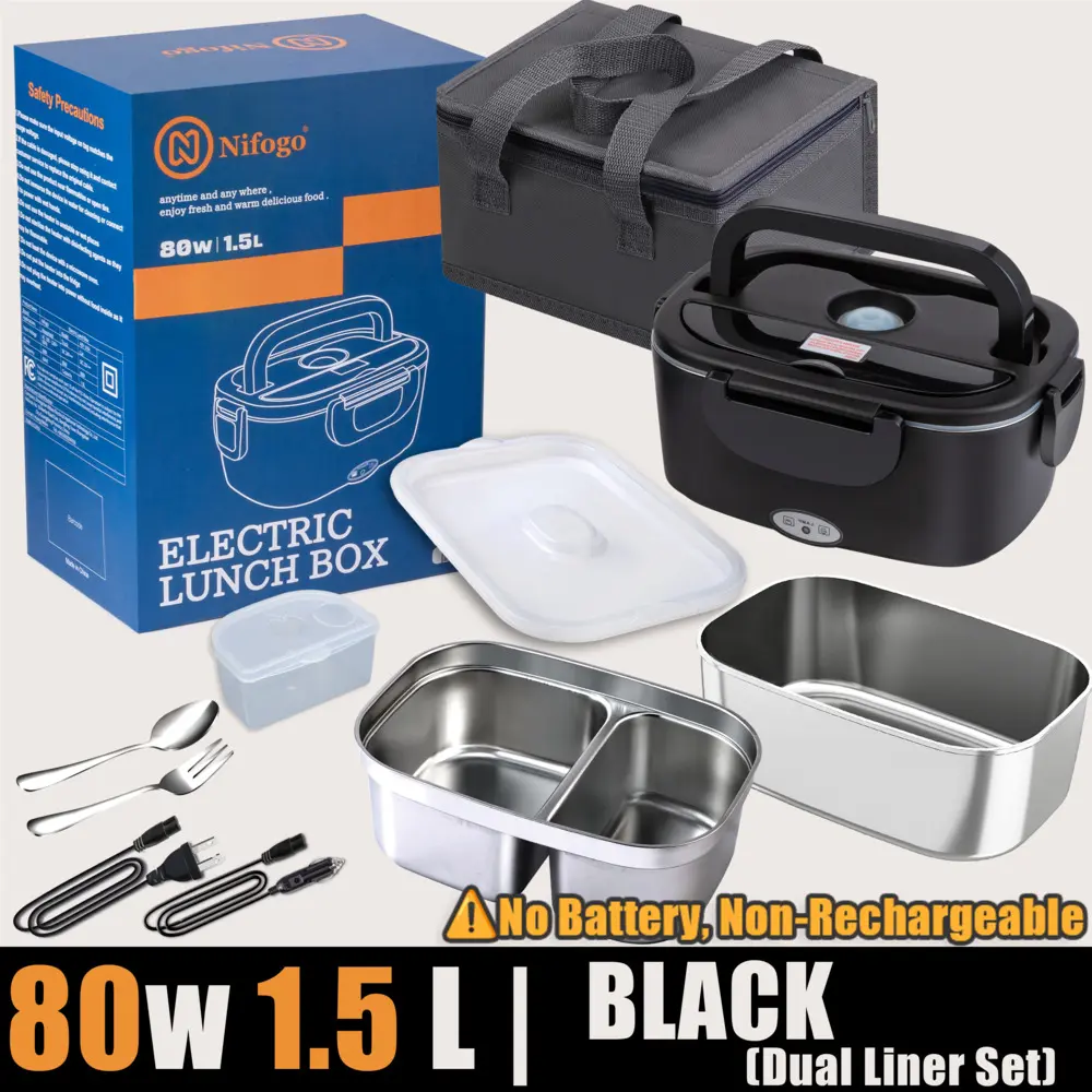 1.5L 80W BLACK(Dual Liner Set)