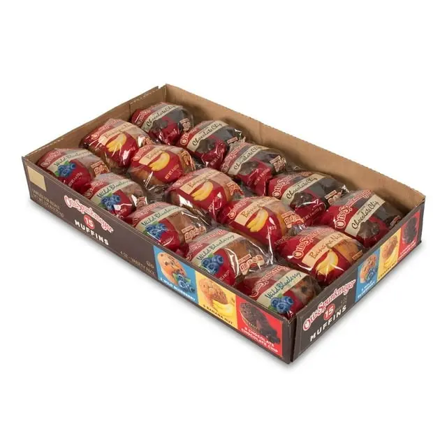 Otis Spunkmeyer Variety Pack Muffins, 4 oz., 15 pk. Otis Spunkmeyer Variety Pack Muffins, 4 oz., 15 pk.