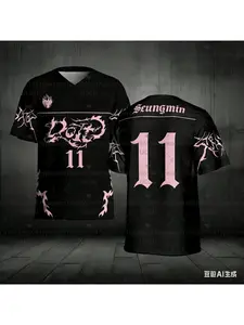 2026 Unisex Sports T-Shirt Fan Gift Dreamy (Bangchan) Felix Street Style Loose Short-Sleeve Men's T-Shirt