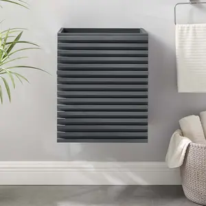 Modway Render 18" Wall-Mount Bathroom Vanity Cabinet (Sink Basin Not Included) in Gray