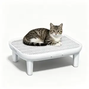 HomerunPet Compatible with CS106 Litter Box Litter-Control Step | Raised Anti-Tracking Platform