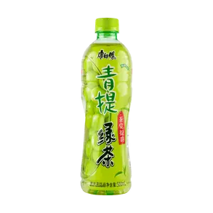 Master Kong Green Grape Oolong Tea Drink, 500ml - Refreshing Fruit Tea Beverage for On-the-Go
