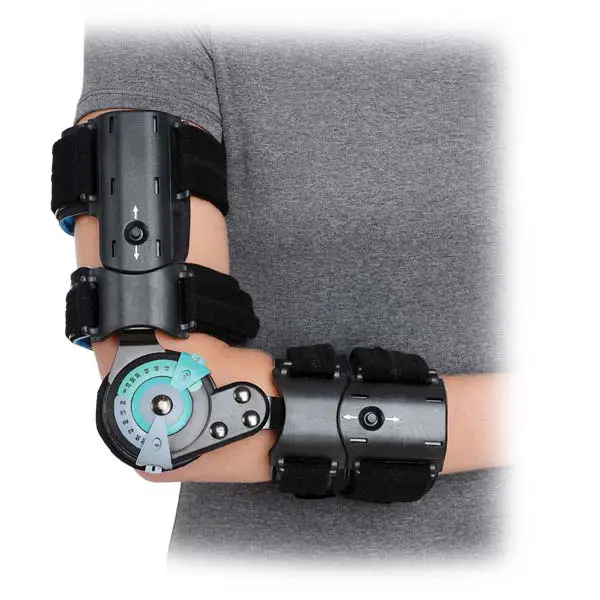 Advanced Orthopaedics 2320 Right Universal Hinged Range of Motion (ROM) Elbow Support