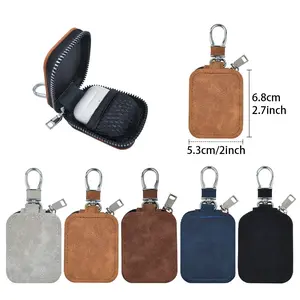 AirPods Protective Case, Velvet Material Storage Bag, Universal Earphone Protector, Anti-Scratch Design, Portable Zipper Pouch, Unisex Style, Audio Accessories, Earbud Sleeve Pocket