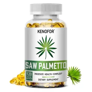 Kenofor Saw Palmetto Health SupplementSupports prostate health  Supports smooth hair 120 capsules