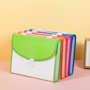 Large Capacity A4 Size Expandable Accordion File Folder with Multiple Pockets for Documents Receipts Invoices Student Papers and Office Organization